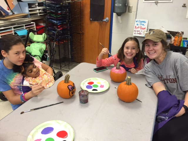 Community Pumpkin Painting at Salisbury Academy