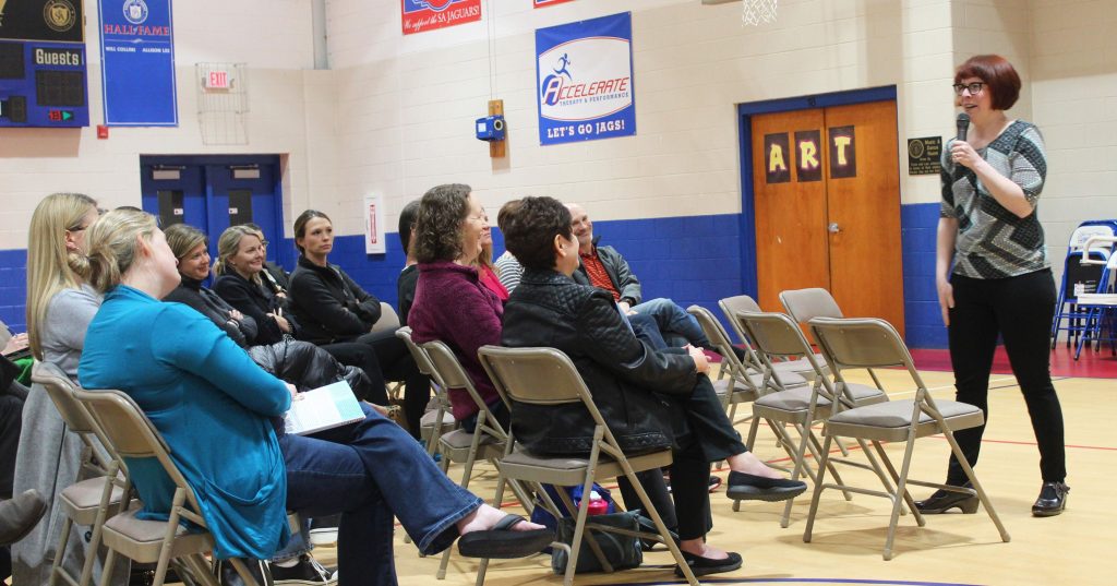 Devorah Heitner Presents at Salisbury Academy