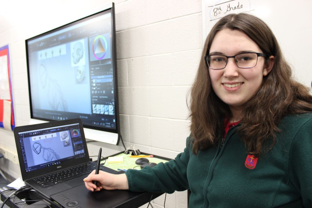 When Student Becomes the Teacher: SA Eighth-Grade Leads Exploratory on Art