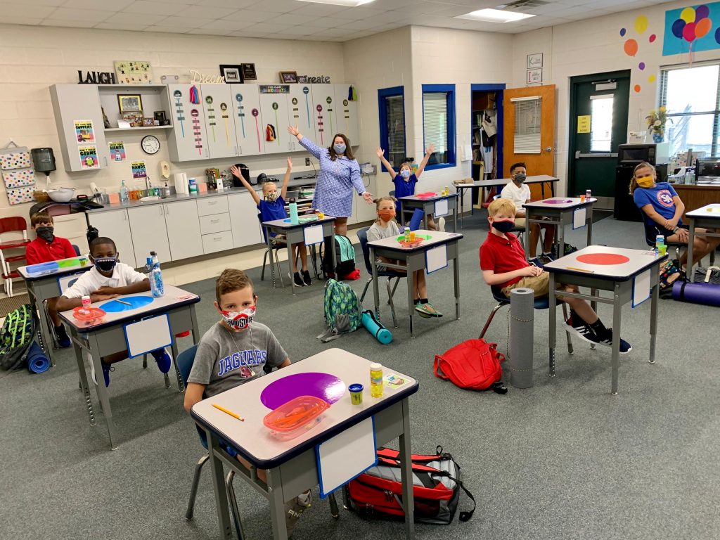 Back in the Building - Some Private Schools Restart, Embrace Routines