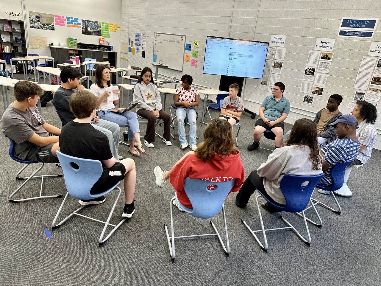 Graduates celebrating